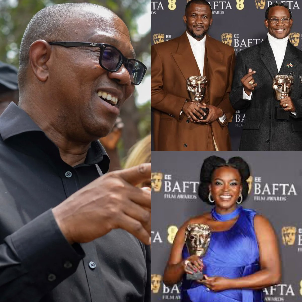 Why Did The Minister For Tribalism, Peter Obi, Ignore The Ajayi Brothers and Wunmi Mosaku On Their Historic BAFTA Awards? After All, He Congratulated Onyinye Omenugha For a Lesser Award! 

Please fact-check me: On Monday, February 9, 2026, even though six players of Nigerian