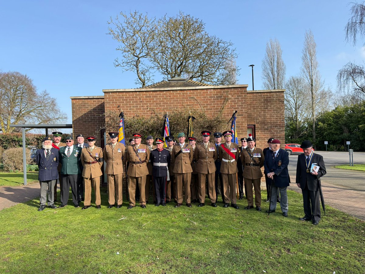 NorthantsLL's tweet image. Honoured to attend the funeral yesterday of Mr Charles Richards, aged 104, a WW2 veteran of the 7th Battalion Royal Leicestershire Regiment and one of the last surviving Chindits who served in Burma.  
Deepest condolences to his family.
#LestWeForget #BurmaCampaign #ForgottenArmy