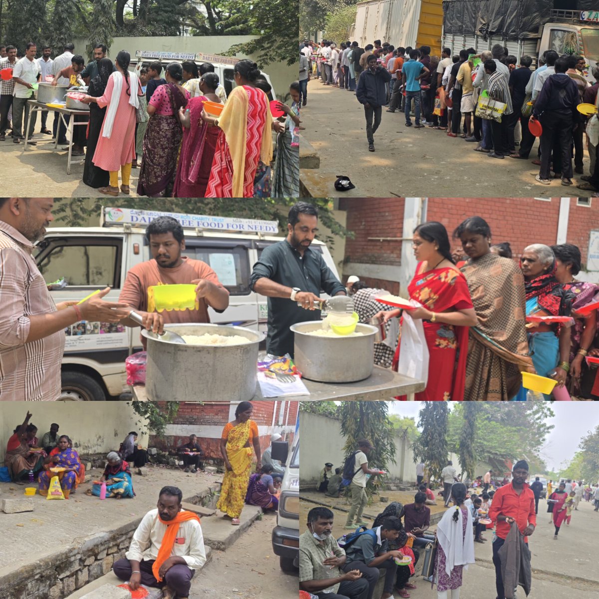 RotiCharity's tweet image. #Ramadankareem
#humansforhumanity 
#foodforneedy
Today 3376.days. completed
Daily free food distribution in poor and deserving people  daily feed 250+ members of poor patients’ families living outside in govt hospitals, anyone interested support or donate
All donations