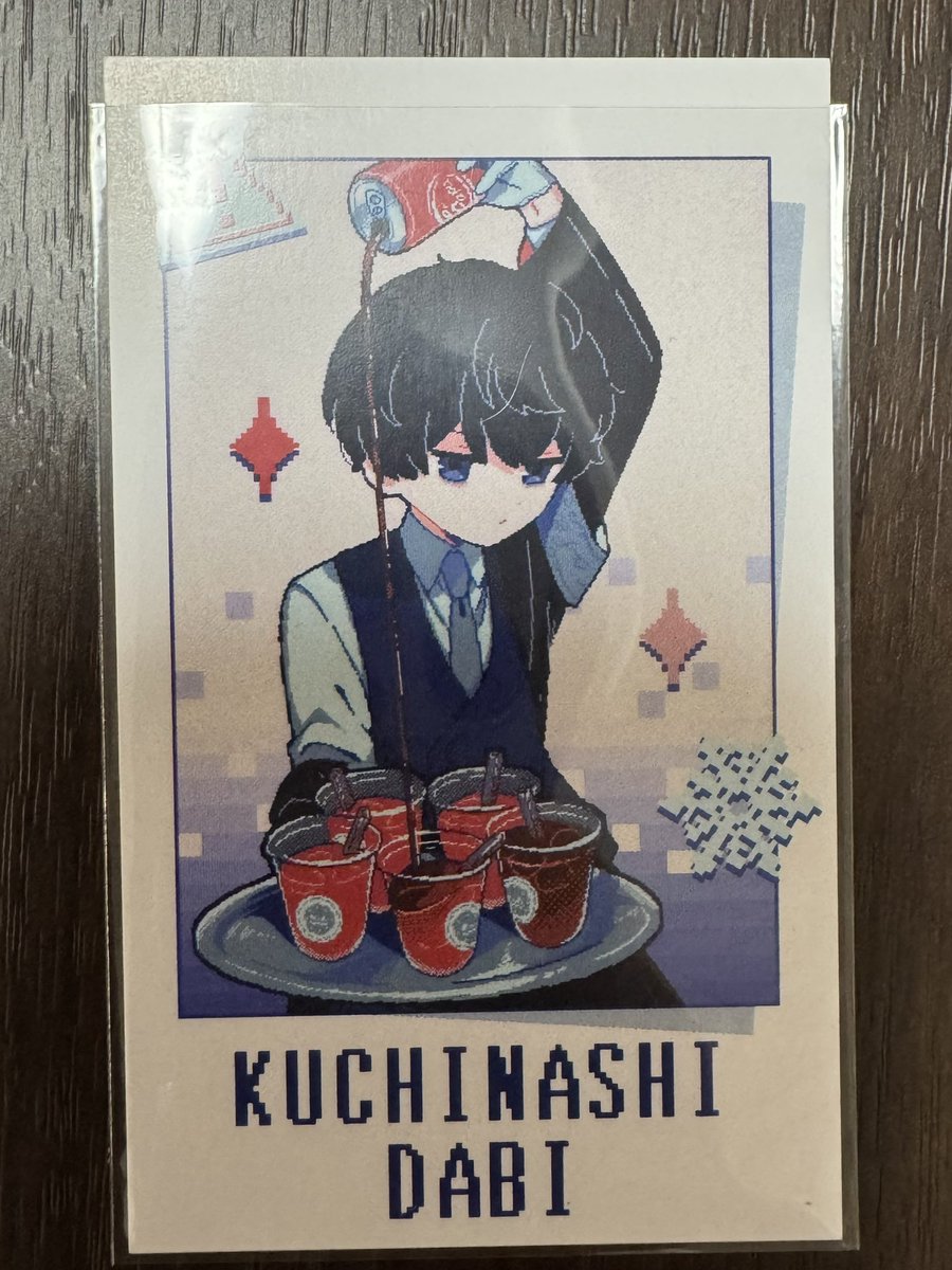 notaro_08's tweet photo. 【交換】氷点下30度の絶望 コラボカフェ ファボテリア FavoteriA ノベルティ

譲：口無
求：十二村(画像2枚目💖)

＊本日池袋手渡しor後日郵送
検索からでもお気軽にお声がけください。 https://t.co/qF0Qa3L5ey