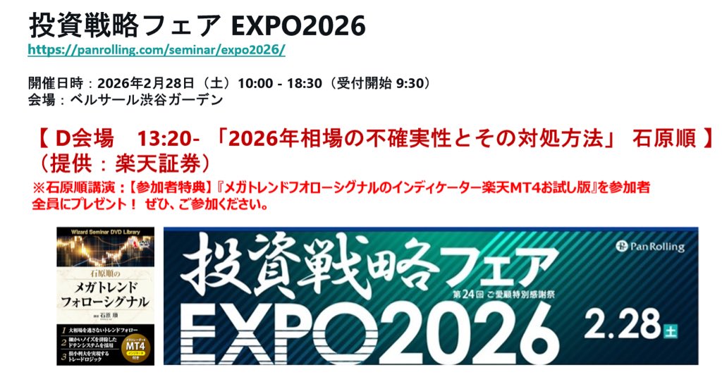 投資DVD 　最新のトレンドフォロー戦略セミナー