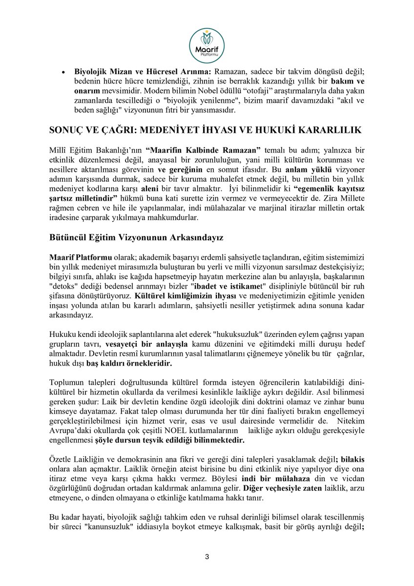 Maarif Platformu tweet media