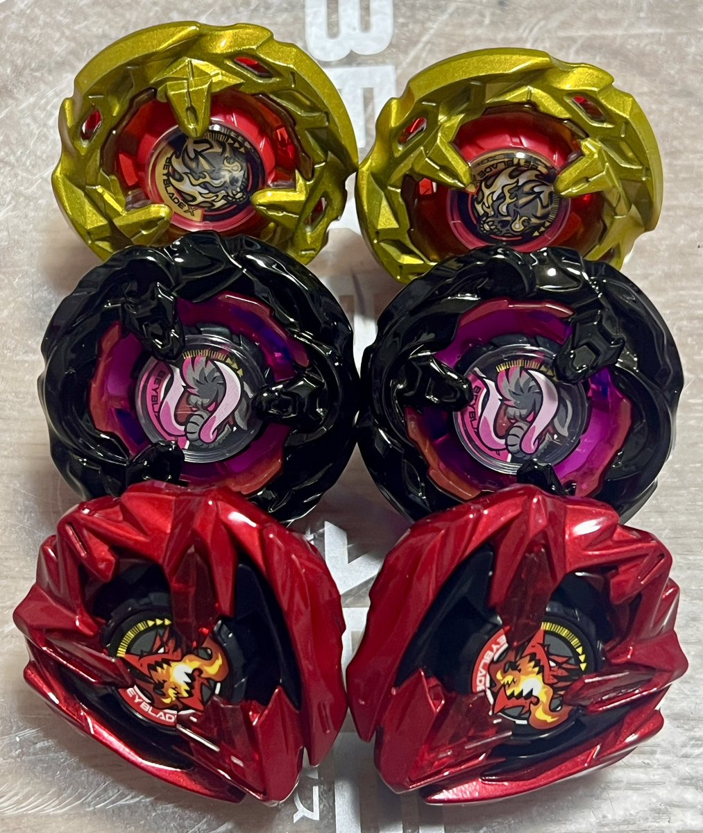 BaikuDMP's tweet photo. ランブー6個買ってこれは偏りがエグい笑
#ベイブレードX https://t.co/O33P3nhxtI