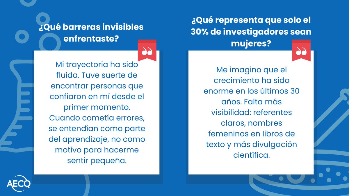 aecquimico's tweet photo. 🗣️ "Que no tenga miedo a preguntar… y siguiendo su curiosidad, encontrará su lugar." Maria Monesma (Sales Manager, Eigenmann & Veronelli) nos habla del papel de la mujer en el sector químico en la entrevista del Día de la Mujer y la Niña en la Química.

Lee la entrevista completa en nuestra página web.