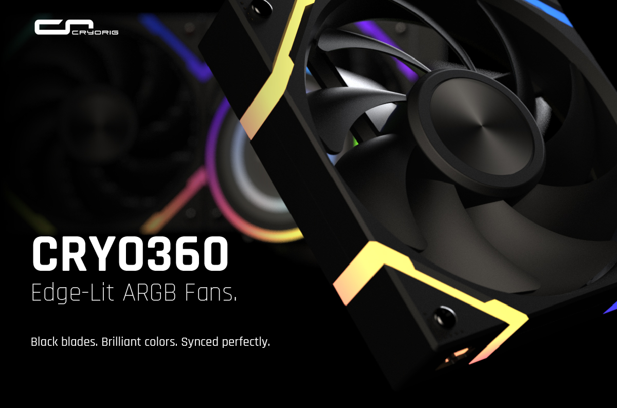 Airflow 🤝 Aesthetics

CRYO360 brings both.

Edge-Lit ARGB done right.