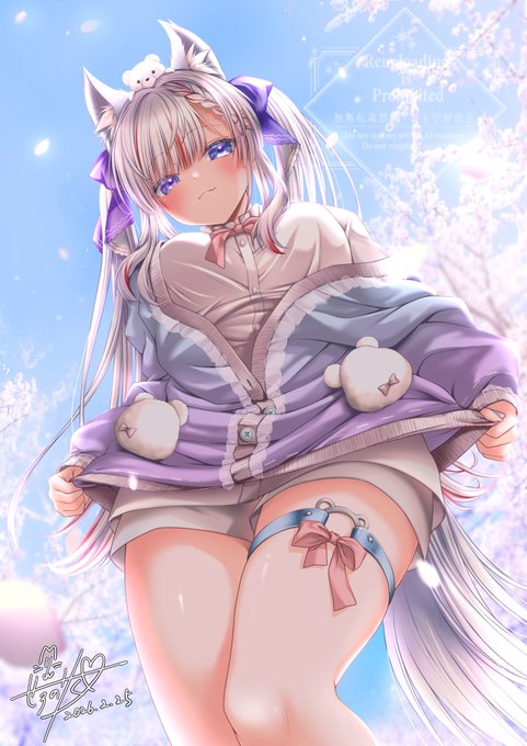 #Skeb 
「安心して下さい。履いてますよ?」

リクエストありがとうございました🥰 