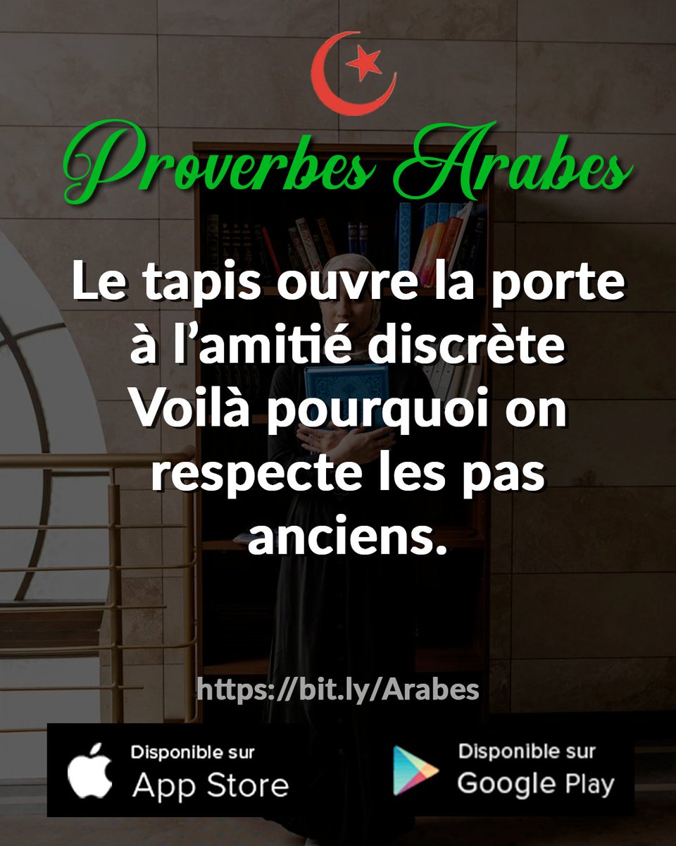 ProverbesArabes's tweet photo. Plongeons dans la sagesse des proverbes arabes, véritables joyaux de réflexion et d'inspiration. Ils guident nos pas vers la quête de sens et d'épanouissement personnel. 🌟 #SagesseAfricaine #Proverbes #DéveloppementPersonnel #Citations https://t.co/2xibpYyQKi