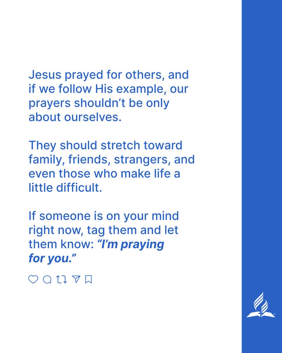 Jesus prayed for others, and if we’re following His example, our prayers shouldn’t be only about ourselves. They should stretch toward family, friends, strangers, and even those who make life a little difficult.