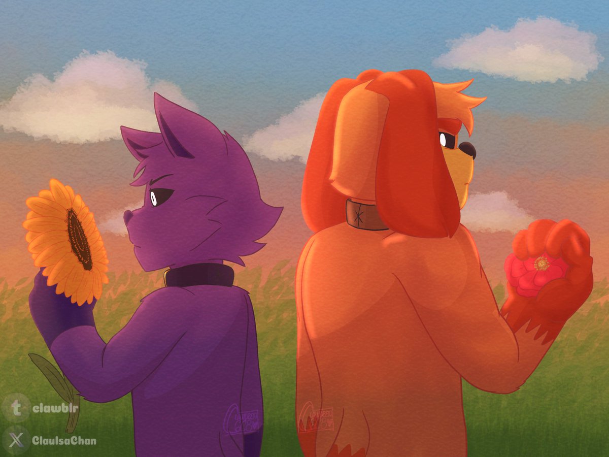 "Florecer exige pasar por todas las estaciones" 💐
#SmilingCrittersAU #SmilingCritters #GuardiansCritters #CatnapxDogday