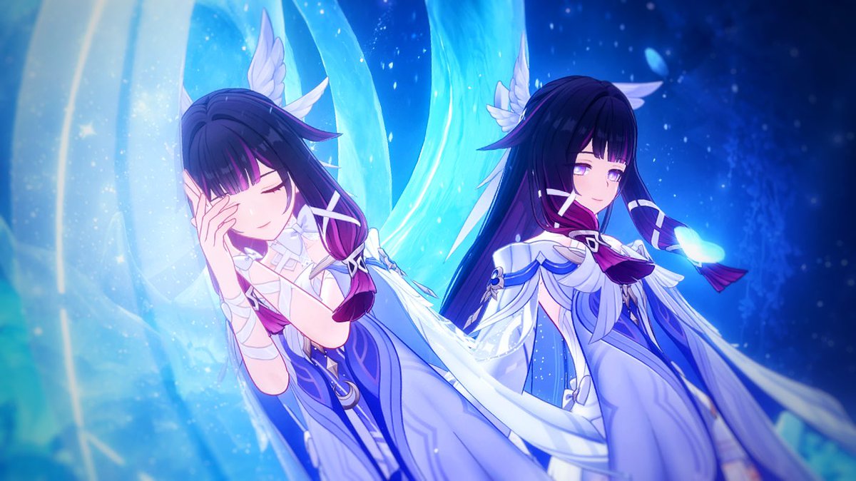 アイマスクありなしｺﾛﾝﾋﾞｰﾅちゃん #原神写真部 #コロンビーナ