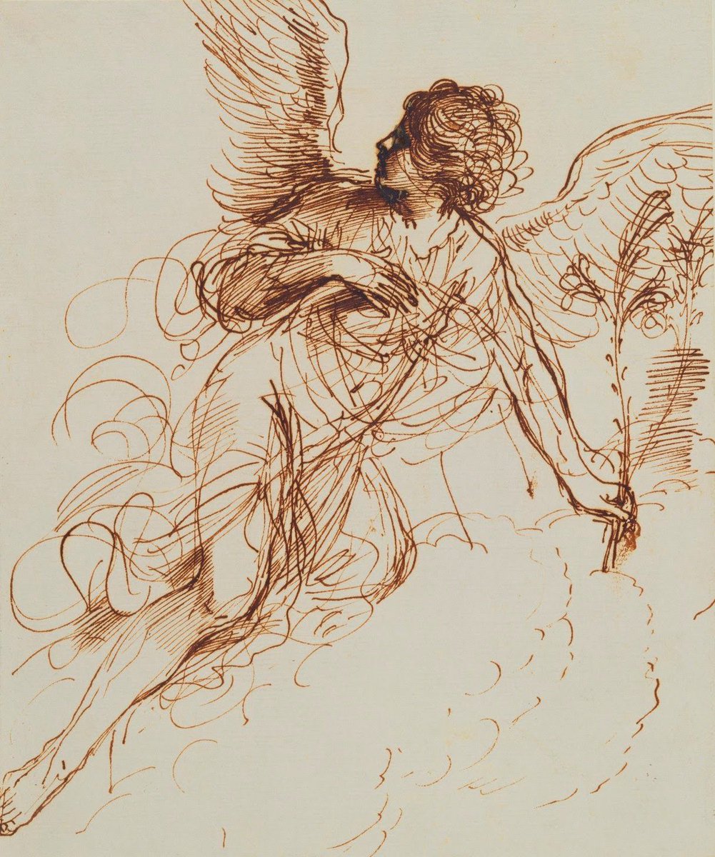 Guercino (Giovanni Francesco Barbieri, 1591–1666)
The Angel of the Annunciation
1646