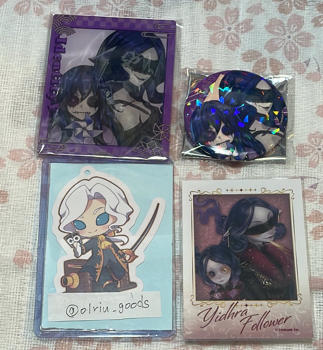 譲渡 第五人格 夢の魔女 タワレコカフェ こどもの日 アクリルカード 缶