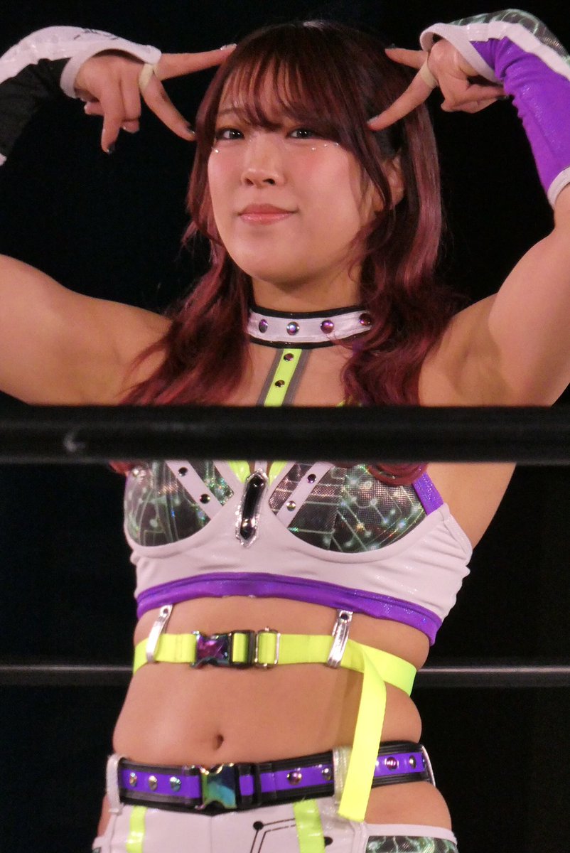 nishiyan_dom's tweet image. 1･25スターダム高田馬場大会

AZM選手

#スターダム 
#AZM