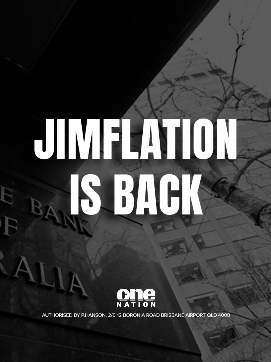 Jimflation - the intentional destruction of the Australian way of life. 

While the Uniparty in Canberra spends billions of your money on globalist projects, middle class Australians are disappearing rapidly.

Hard-working Australians are being squeezed into poverty by high