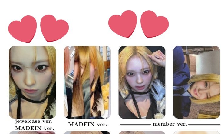 S2N70's tweet photo. MADEIN Girl Meets Boy アルバム トレカ 交換
譲）1枚目 セリナ
求）2枚目 💕ナゴミ
#MADEIN交換 https://t.co/DLig2NqdBN