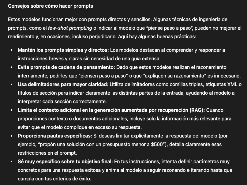Raul_IA_Prod's tweet photo. OpenAI ha publicado una nueva guía de prompts para sus modelos de razonamiento

Enfatiza la simplicidad, evitando los prompts encadenadas, el uso de delimitadores y cuándo usarlos

A continuación, te presento un desglose y un prompt optimizado para que escriba como tú: https://t.co/UefJaJbhPu