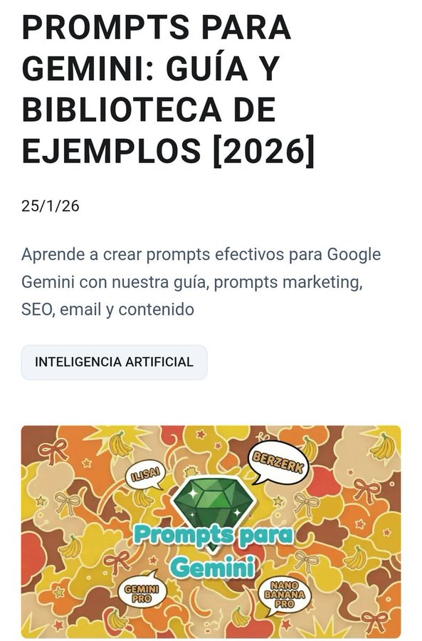 virginiog's tweet photo. Guía con prompts para entender las posibilidades que ofrece la IA y generar nuevas ideas   
Basado en Gemini 3 de Google Una de las IA más potentes del mercado multimodales y avanzadas, con razonamiento profundo y una  masiva ventana de contexto
https://t.co/BVujOPFv6t https://t.co/jd53hKnHzf