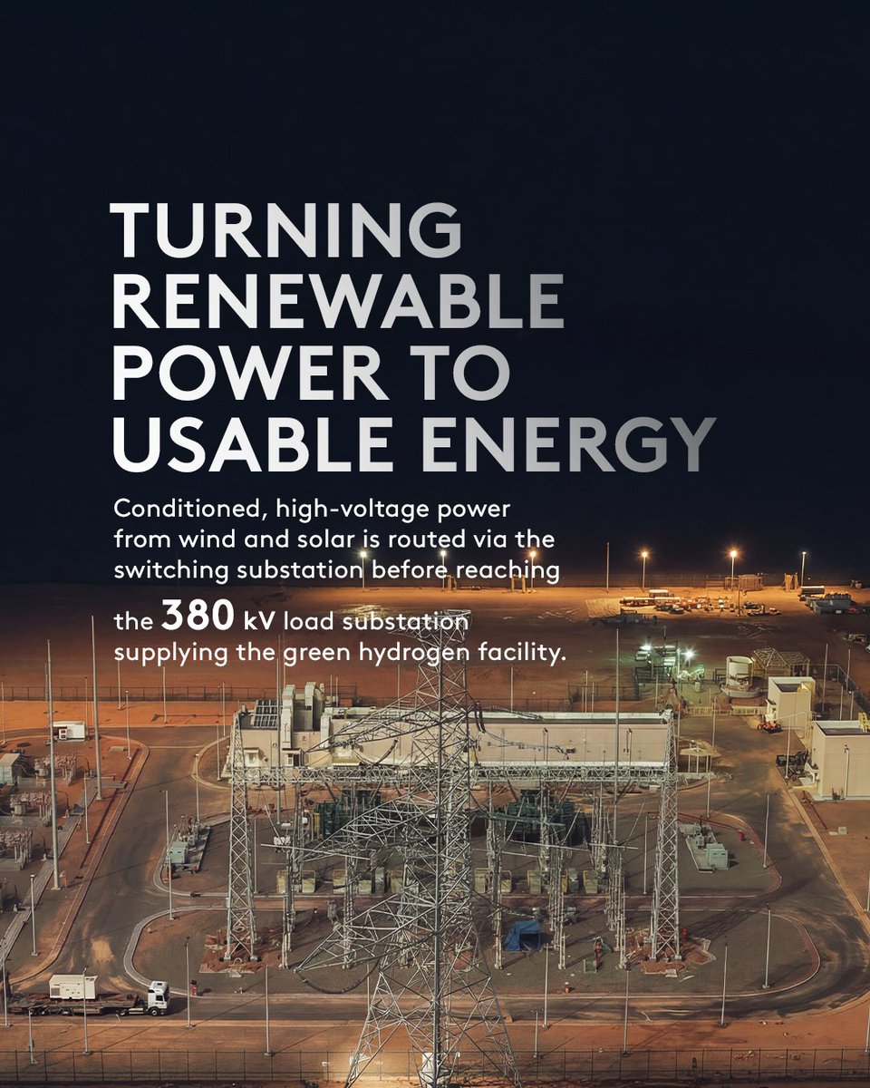 NEOM Green Hydrogen Company tweet media