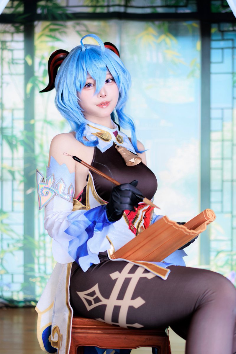 コスプレ/Cosplay 
甘雨🩵

『お仕事お疲れ様です！』

#GenshinImpact #Ganyu