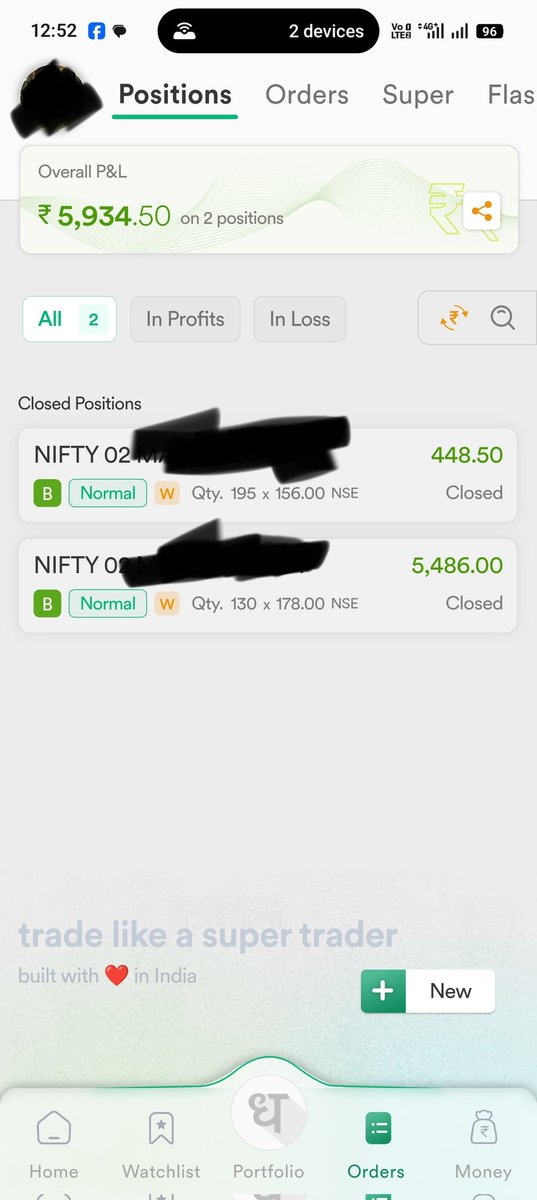 AlphaThe74473's tweet photo. Traded NIFTY Options today using SMALL CAPITAL 💹

No overtrading.
No emotions.
Just strategy + risk management.

Small capital can grow big with discipline. 🔥

#Nifty #NiftyOptions #OptionTrading #SmallCapital #StockMarketIndia #TradingLife https://t.co/Q9Q1bM6VFA