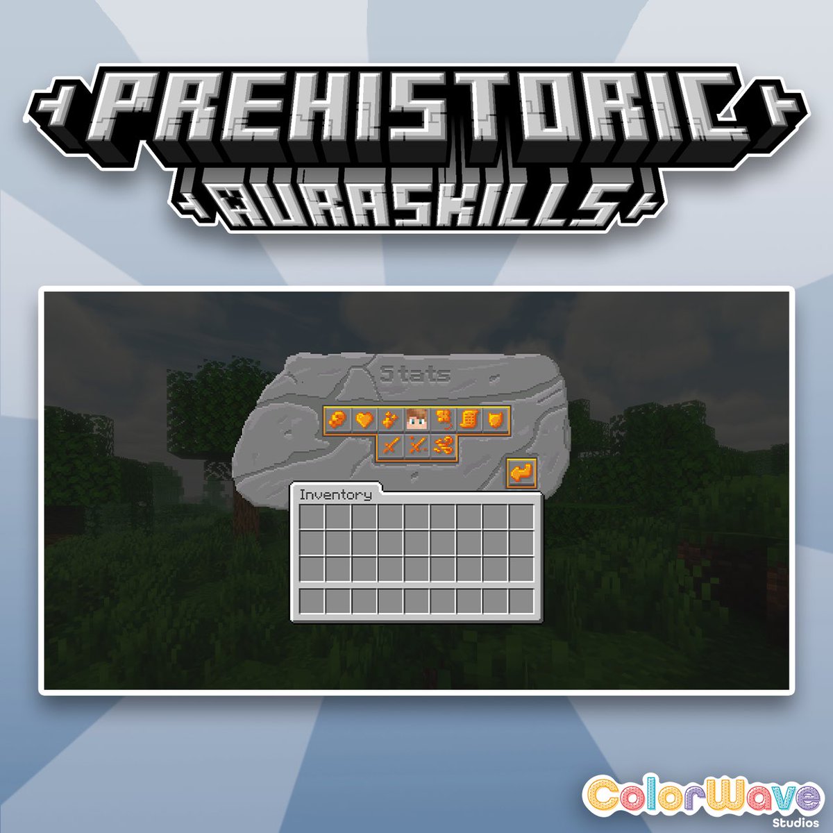 ColorWaveStudio's tweet photo. Prehistoric AuraSkills Menu

Give your AuraSkills menus a fresh prehistoric styled look with a complete Nexo UI + icon set. Clean, readable, and made to drop straight into your server setup. 🦴✨

Now available on @MCModelsNet https://t.co/Vqf85M5TPG