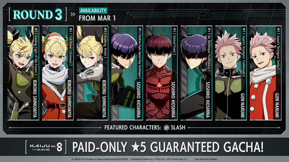 KAIJU NO. 8 THE GAME 🔥HALF ANNIV.🔥 -Official- (@kj8_TheGame_EN