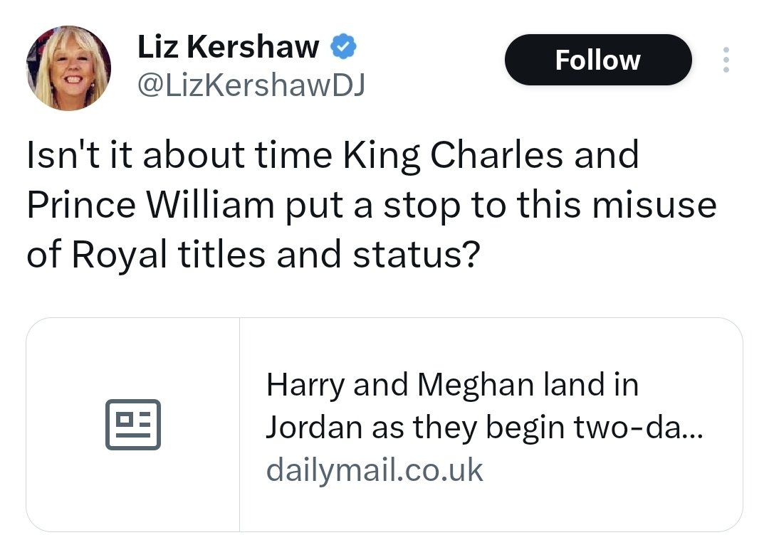 "This misuse of Royal titles" whilst the son of the King visits those whose lives were destroyed in wars and lie in hospitals with limbs blown off"? 
What would be the proper use of this title? Sitting on Epstein island?