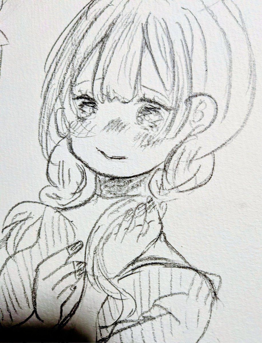 えんぴつでガリガリかくのたのしい〜✎
#イラスト