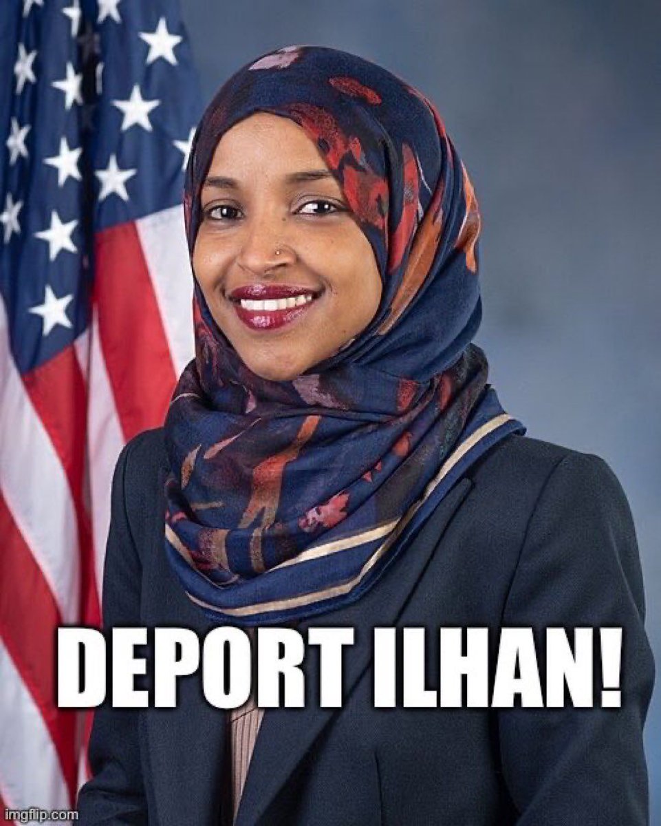 dinazee98's tweet photo. Would you support deporting Ilham umer back to Somalia? ✋🏼
I know I would! https://t.co/G0gBTKfuNe