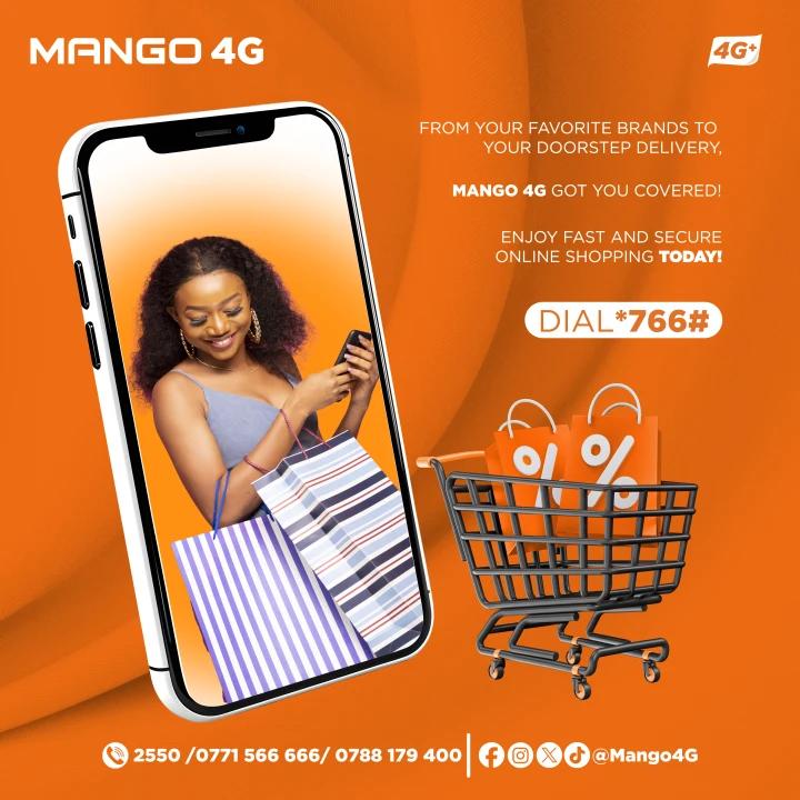 Mango4G's tweet image. Shoppingaaa online byoroshye ukoresha interineti ya mango4g ifite umuvuduko udasanzwe kugiciro cyidasanzwe.duhamagare kuri 2550 ku bindi bisobanuro.
#onlineshopping #Mango4g #truly4gnetwork