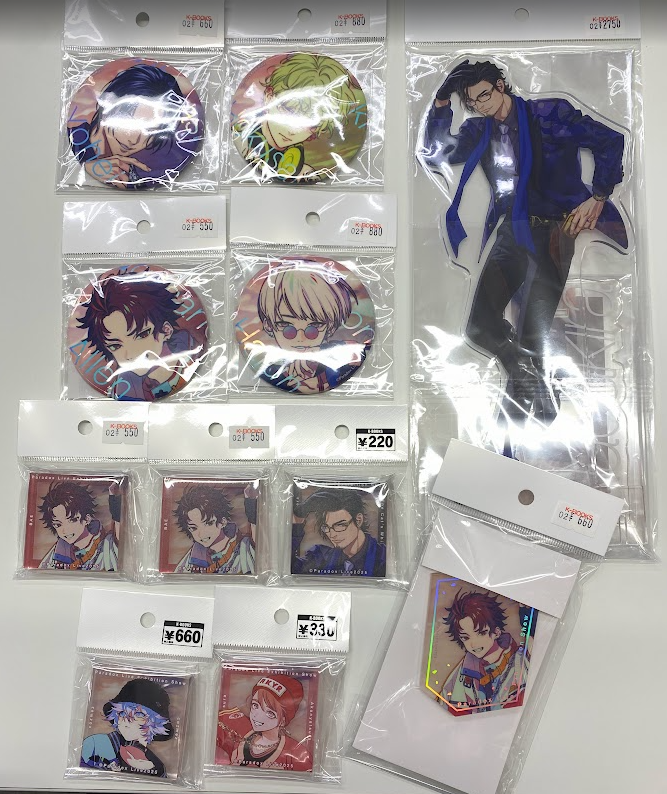 入荷情報】 「Paradox live」Exhibition Show Gくじ 各賞続々入荷中