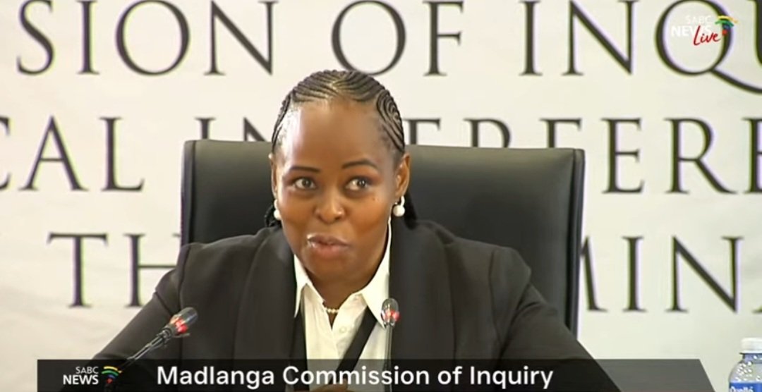 🎈‼️🔥 Linda Gxasheka says she has done nothing wrong. #MadlangaCommission