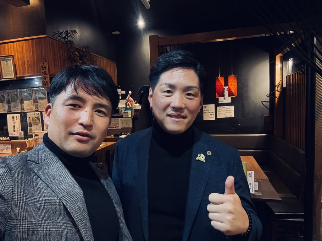 昨日は大阪維新のホープと私が勝手に思ってる中川誠太 大阪府議会議員