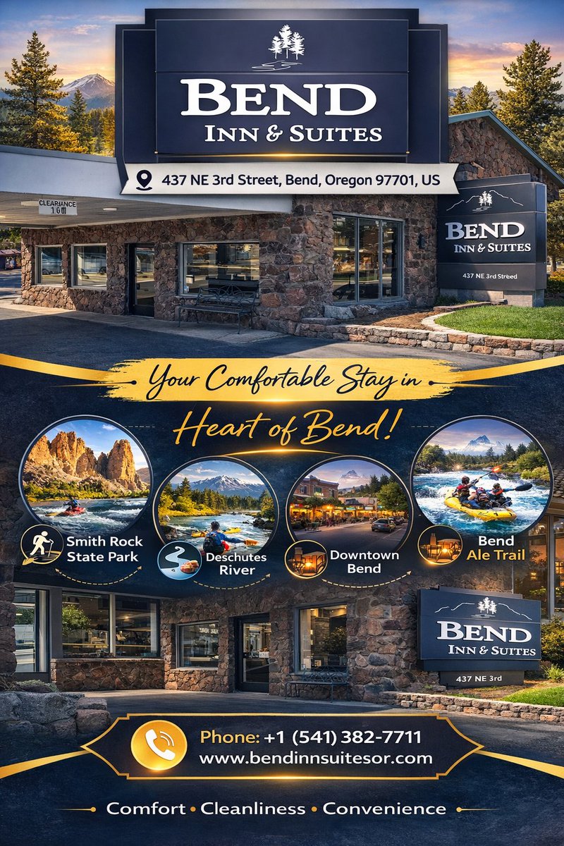 Bend Inn & Suites tweet media