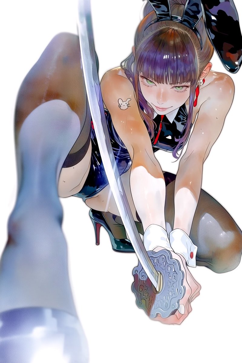 Good Evening. SLASH! 
「斬」⚔️🐰
SFW