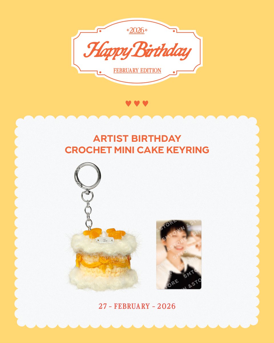 🎂Happy Birthday TEN🎂

TEN의 생일을 더 특별하게, MD와 함께 축하해요!🎉

📍Berriz X SMTOWN &amp;STORE (<a href="/berrizshop/">Berriz Shop 베리즈샵</a>)
📆2026. 2. 27 (FRI) 11:00 ~ 2026. 3. 1 (SUN) 23:59 (KST)
🔗link.berriz.in/web/shop/colle…

📍KWANGYA@SEOUL
📆2026. 2. 27 (FRI) 매장 오픈 시부터 ~
*운영 시간: 10:30 ~ 20:00