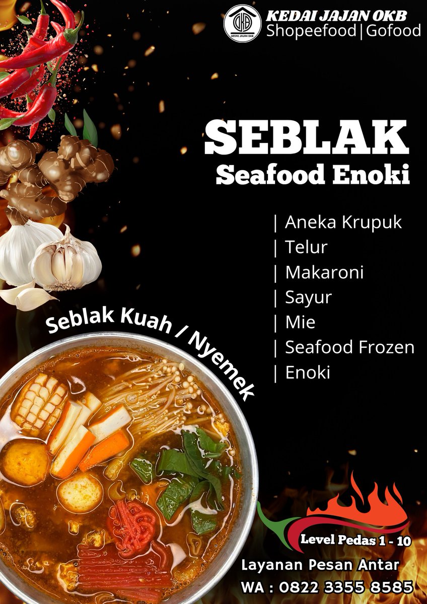 Seblak OKB²⁴ tweet media