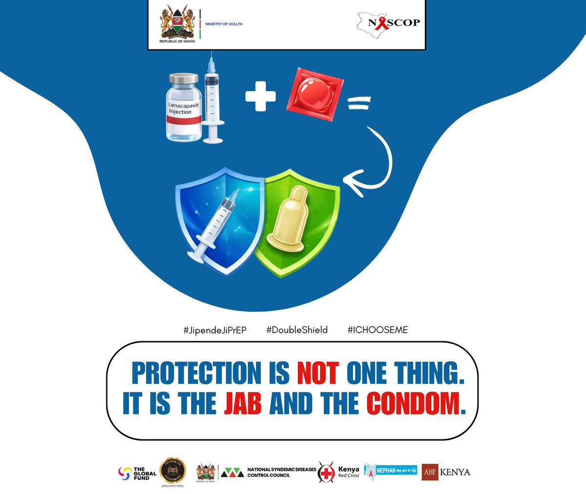melodykituyi's tweet photo. From research to rollout Lenacapavir has officially landed in Kenya.
This reflects strong partnerships and a shared goal: zero new HIV infections.
#JipendeJiPrEP
#ICHOOSEME
#DoubleShield
Lenacapavir Is Here https://t.co/8a1OZkGZ3B