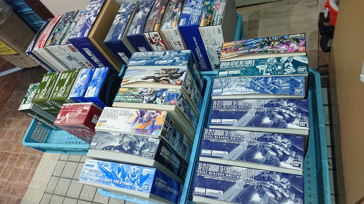 ガンプラ買い取りました！ プレバンやMGがいっぱいです！ お持ち込み