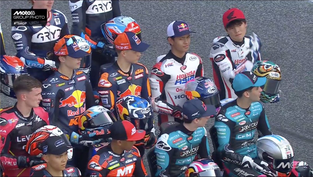 Veda udah masuk sirkel Moto3 😎