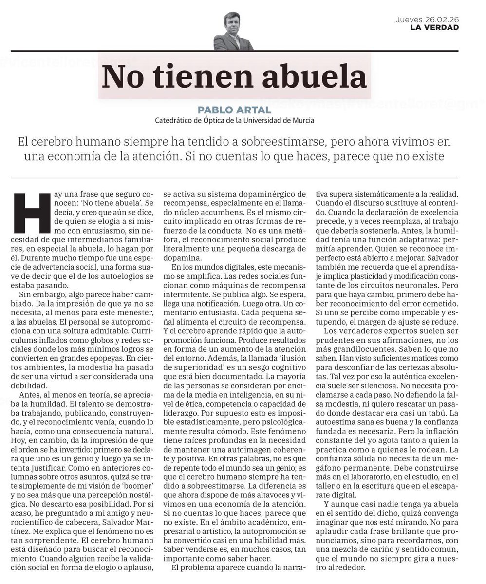 Pablo Artal tweet media