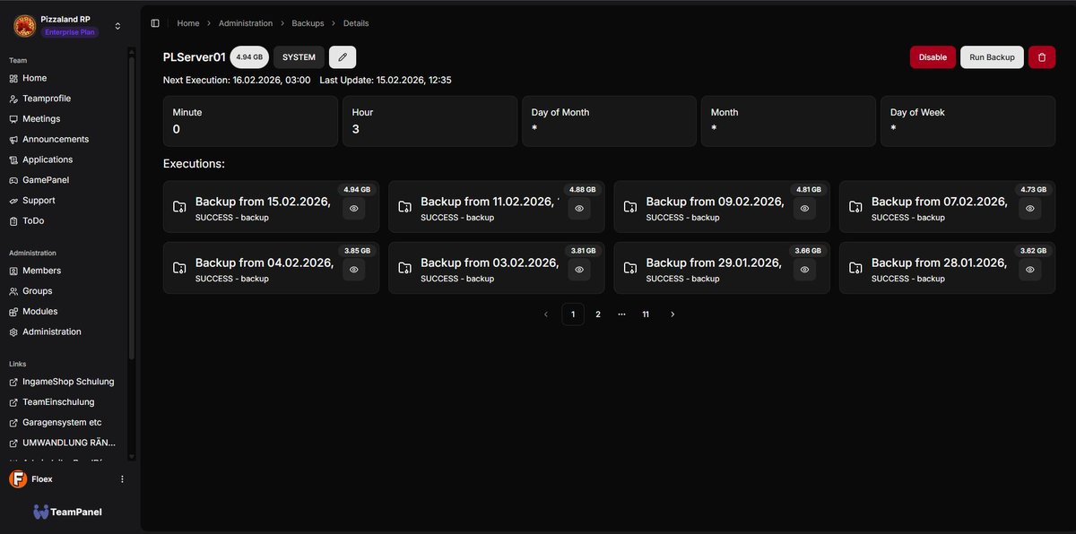 TeamPanel tweet media