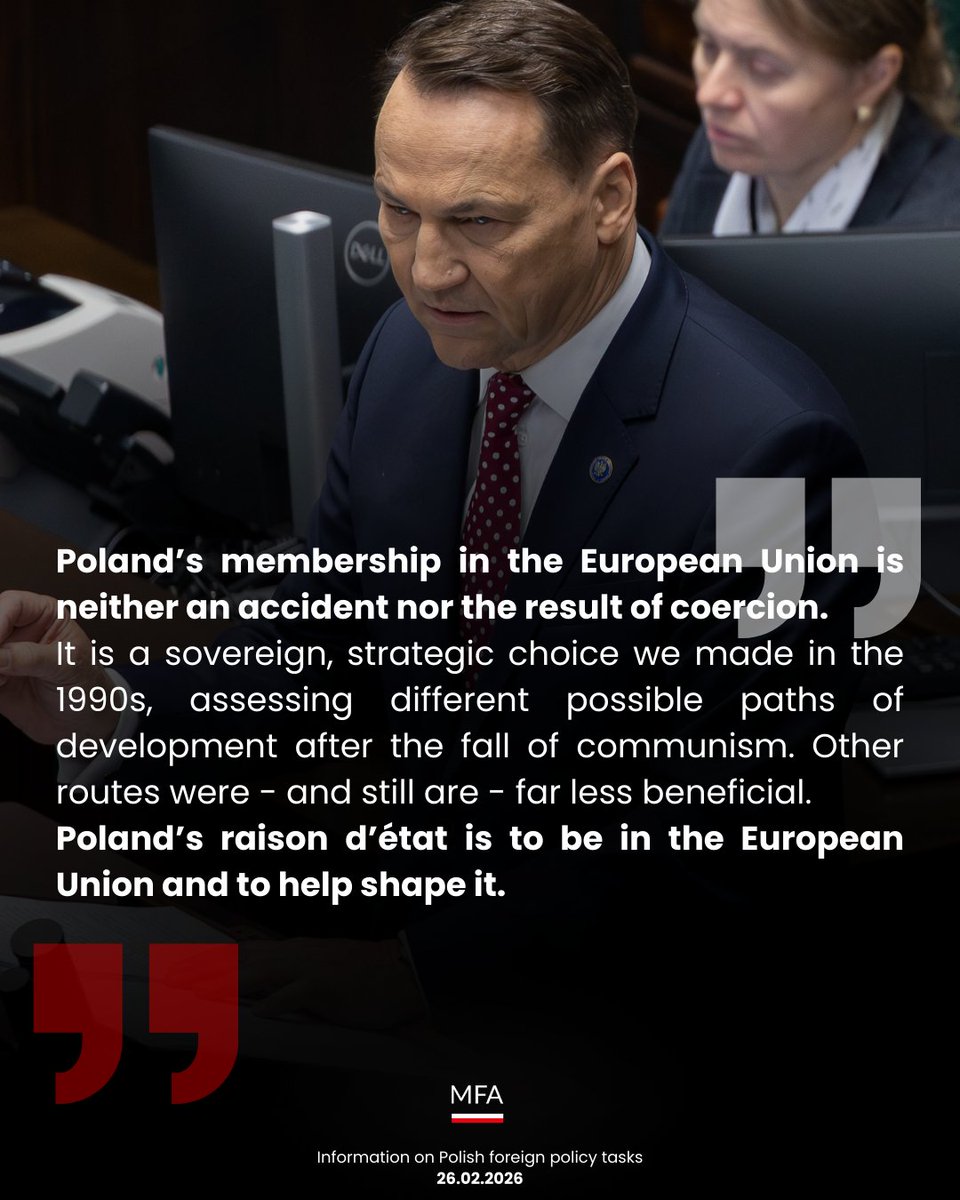 Ministry of Foreign Affairs 🇵🇱 tweet media