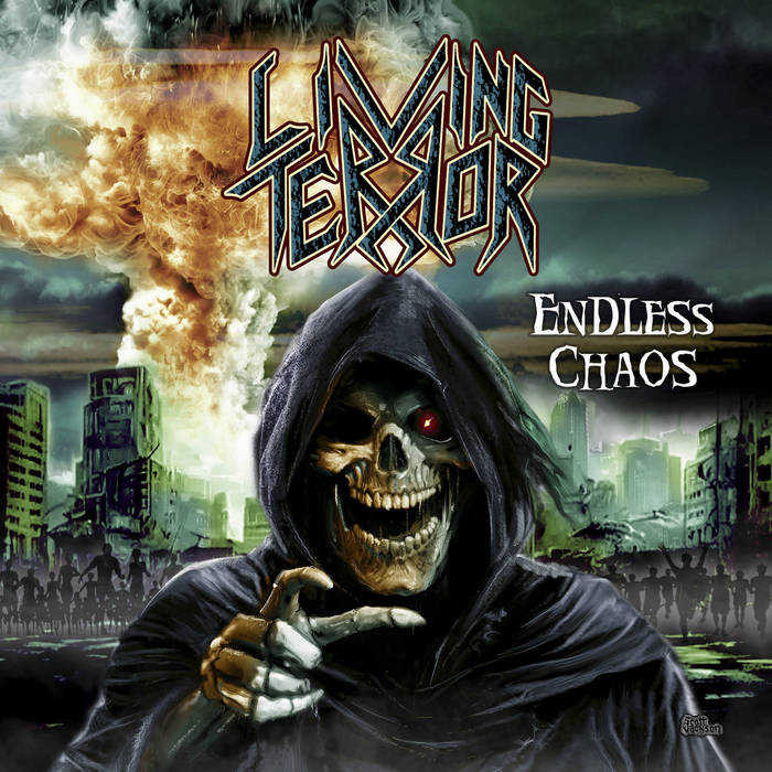 KMANRIFFSMetal's tweet photo. DETH DEKK DOMINIONS:🎧🆕🎧
LIVING TERROR - Endless Chaos 🇺🇸⚛️
Reissued Debut album ('25) from Plano, IL, U.S Black/Thrash Metal outfit⚛️*CD release
BC➡️https://t.co/6qafCw3y5e⚛️
#LivingTerror #EndlessChaos #RedTruthProd #BlackThrashMetal #DethDekk #DDDFeb25 #KMäN https://t.co/BFlsqTIwRU