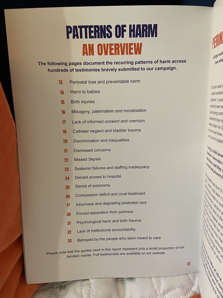 RMatthewsPsych's tweet photo. When we read the #MaternityReview interim findings, we thought that the 40-page impact report by Families Failed by OUH Maternity Services was more hard-hitting & rigorous. Written with harmed families truly at the heart ❤️
#MaternityScandal #OxfordUniversityHospitals https://t.co/bpK4u0dDnj