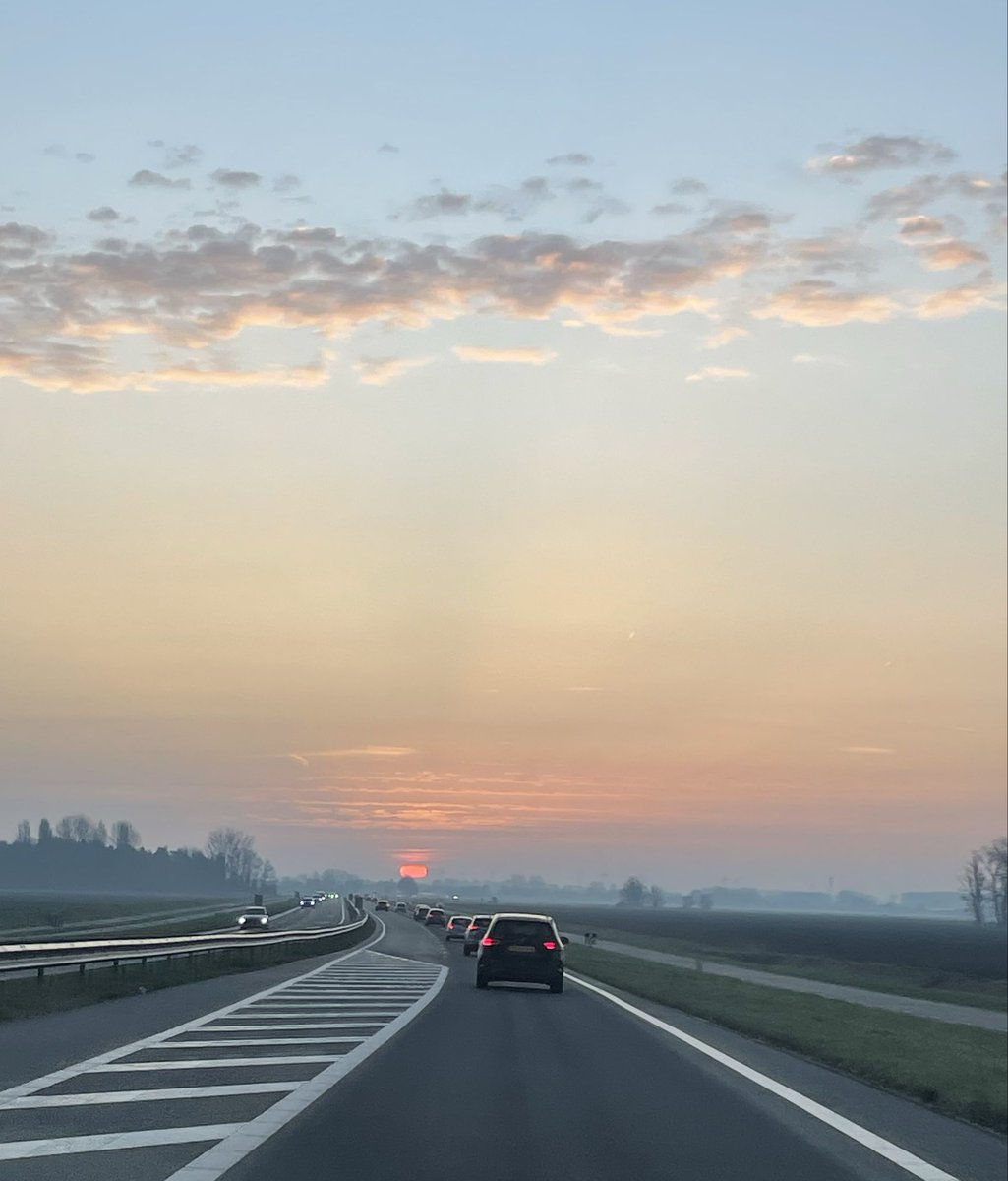 Het was weer mooi vanochtend 🤩