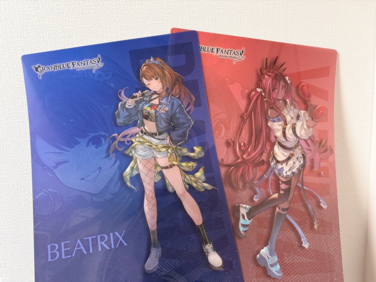 特典のプラマットとコースター コースターは被り少なくて大分運良い