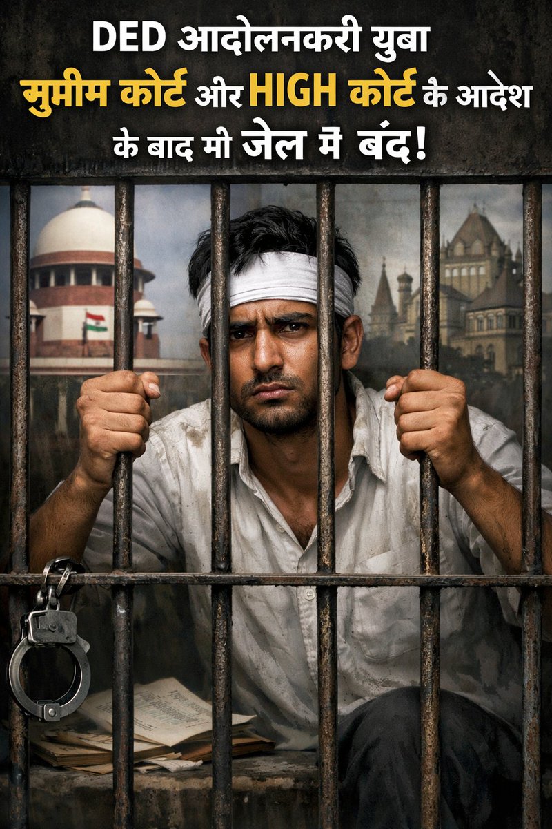 लगभग 1600 पद केवल आदिवासियों का ही है, आदिवासियों को शिक्षा की बात करता है ,किंतु जब आदिवासियों के बच्चे पढ़ लिख ले रहा है तो उनको न्युक्ति ही नहीं देना चाहती, ऐसे में युवा क्या करे? #आदिवासी युवा जेल में जुर्म सिर्फ इतना अपने अधिकार की मांग। #सुशासन ????