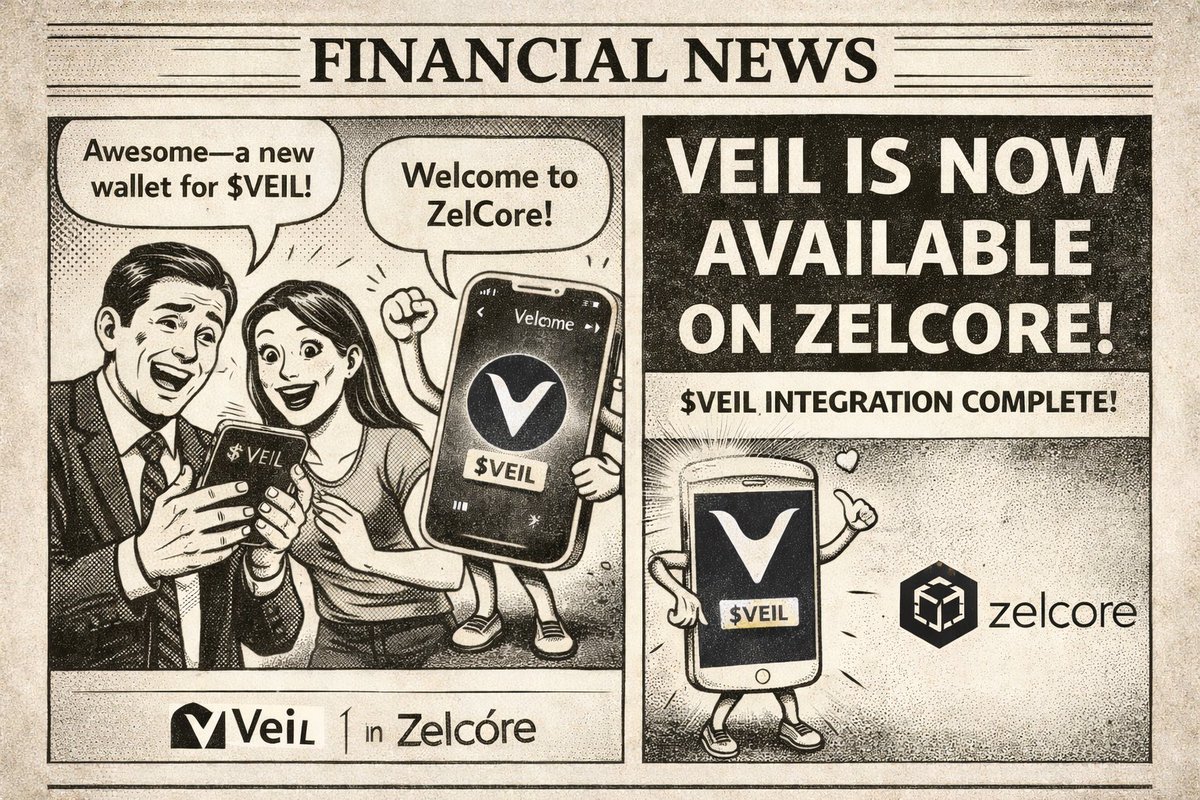 Financial freedom starts with privacy.

$VEIL gives you true privacy through advanced technology not empty promises.

Keep it secure on <a href="/zelcore_io/">Zelcore</a> for the smoothest experience.

Move in silence. Stay protected. Own your freedom.