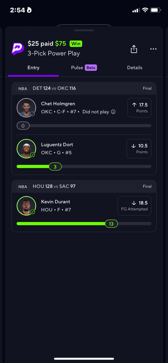 NfmPicks's tweet photo. CASH IT 🧪✅
FIRST DAY BACK 
#PrizePicks #PrizePicksNBA https://t.co/VSCjgbjslG
